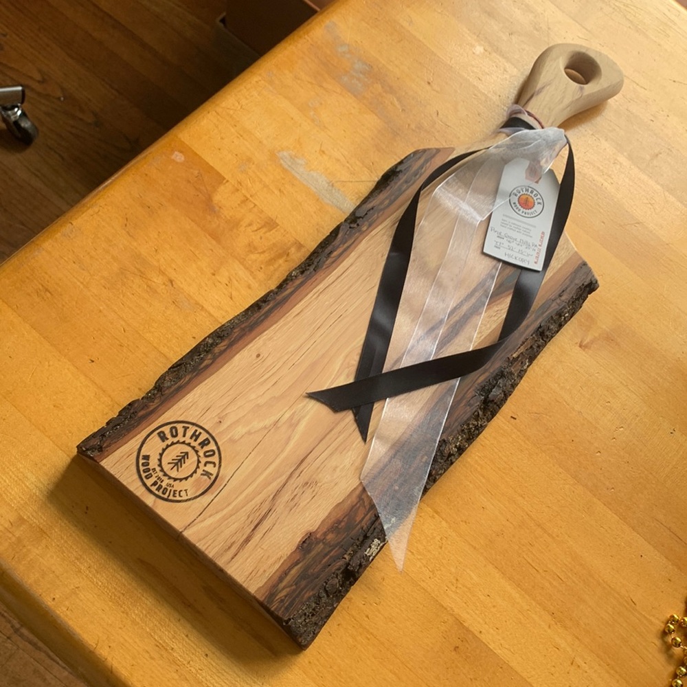 Rothrock wood project Charcuterie board new